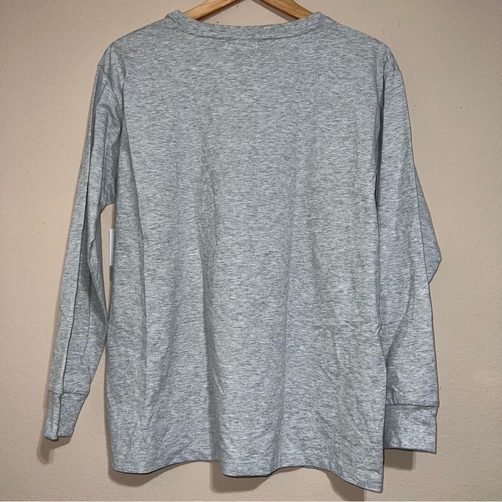 BP. Strange But True Long Sleeve Organic Cotton Blend Graphic Tee - Picture 7 of 10